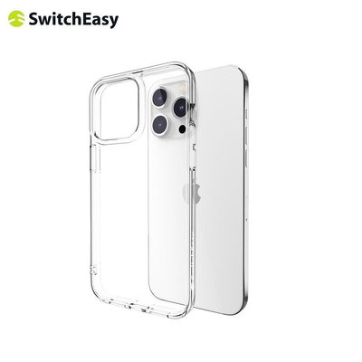 SwitchEasy NUDE iPhone 15 Pro 6.1吋 晶亮透明軍規防摔保護殼