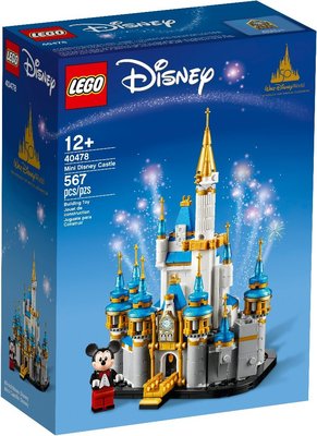 現貨 正版 樂高 LEGO Disney 40478 迷你迪士尼城堡 Mini Disney Castle 567pcs