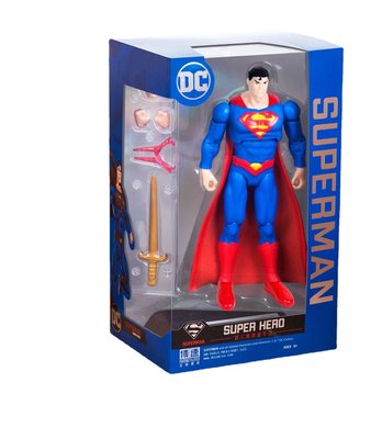 DC正義聯盟手辦模型超級英雄公仔蝙蝠俠超人動漫收藏兒童玩具