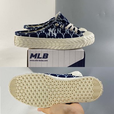 MLB 美國職業棒球大聯盟 Major League Baseball PLAY BALL系列餅幹鞋NY洋基隊半拖拖鞋