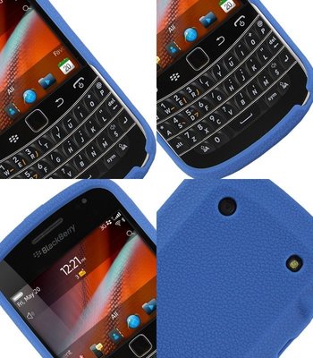 【Seepoo總代】出清特價 黑莓BlackBerry 9900 9930超軟Q 矽膠套 手機套 保護套 藍色
