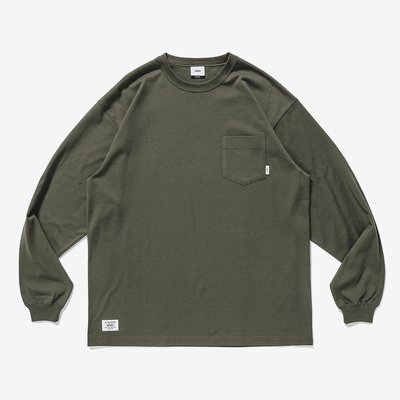 【日貨代購CITY】2020AW WTAPS BLANK LS COPO 暖棉口袋長袖