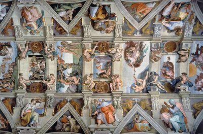 歐洲進口拼圖 Rav 名畫 創世紀 西斯汀教堂 米開朗基羅 Sistine Chapel 5000片拼圖 17429