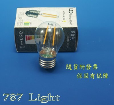 DH  LED仿鎢絲燈泡  G45 2W E27 2700K E-27 360° 全電壓 復古 愛迪生 燈絲