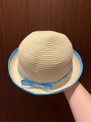 日系風格男女寶寶遮陽帽 嬰兒草帽（0-2歲）可愛造型草帽 夏季必備款 不退流行 時尚草帽 大甲草蓆 藺草