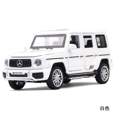 阿米格Amigo│賓士 Benz G63 越野車 1:32 合金車模 開門 聲光 迴力 合金車 模型車 禮物 玩具