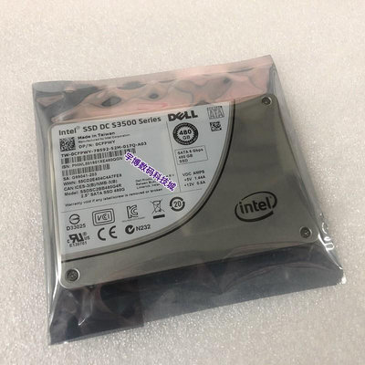 DELL/戴爾 Intel DC SSD S3500 480G SATA SSD 6Gb 2.5固態硬碟