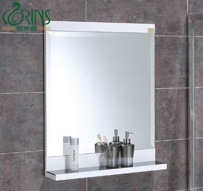 《優亞衛浴精品》CORIN柯林斯發泡板結晶鋼烤浴鏡附平台RO-60M