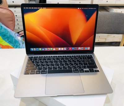 台中 2020年 MacBook Air 13吋 i3 8G 256G 灰色 太空灰 蘋果電腦 203次 沒有盒裝