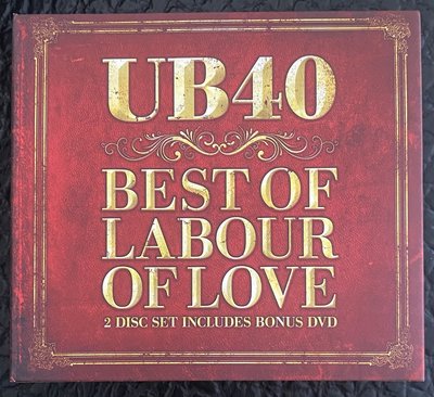 UB40 BEST OF LABOUR OF LOVE CD&DVD