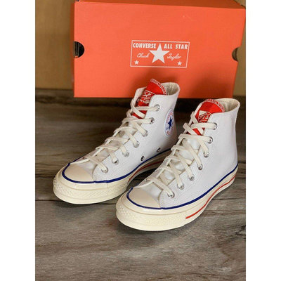 現貨Converse All Star 1970 白 三星標 奶油底 帆布鞋 高筒 男女 166826C-歡迎選購-台之星代購