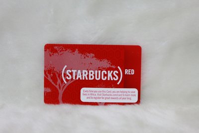星巴克 STARBUCKS 英國 2010 6064 STARBUCKS RED 限量 隨行卡 儲值卡 卡片 收集 收藏
