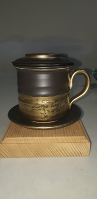 《壺言壺語》早期陶作坊創辦人林榮國（双木林）作同心杯組 完整如新