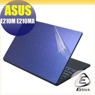【Ezstick】ASUS E210 E210MA 二代透氣機身保護貼(含上蓋貼、鍵盤週圍貼) DIY 包膜