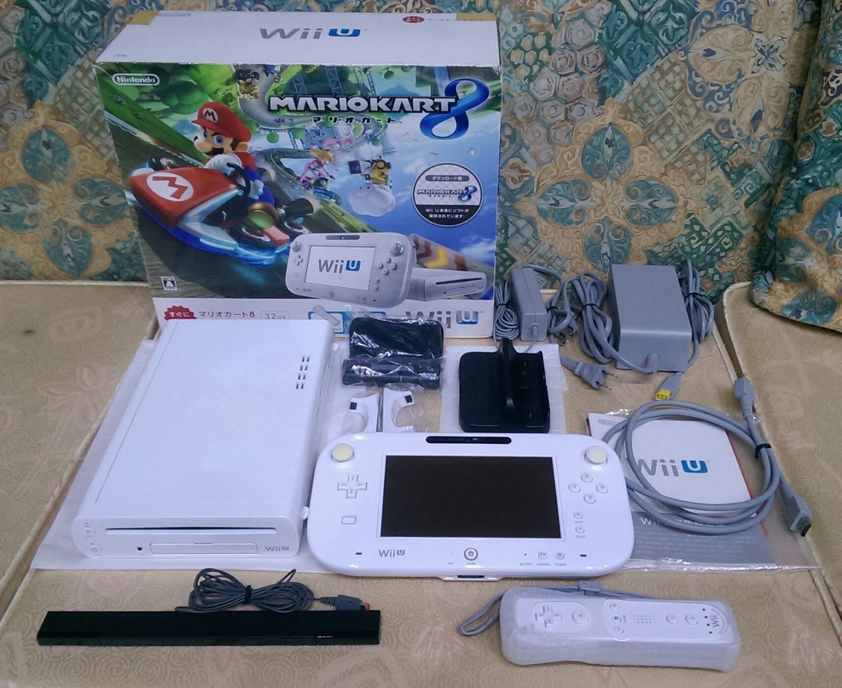 Wii U Wiiu主機白色32g 瑪莉歐賽車8 同捆機 Yahoo奇摩拍賣