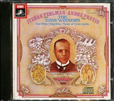 天生贏家 喬普林的繁音拍子經典 帕爾曼 Perlman The Easy Winners Scott Joplin