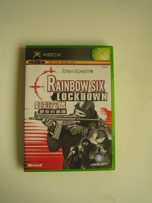 XBOX 虹彩六號 絕命封鎖線 英文版(360可玩)RAINBOW SIX LOCKDOWN