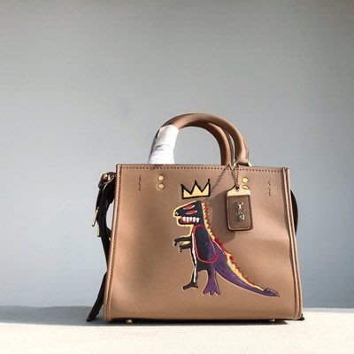 Koala海購 COACH 6889 新款女士 Basquiat系列手袋 手提包  側背包 女包