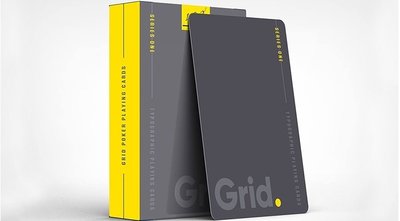 【USPCC 撲克】 S103049097 Grid Typographic Playing Cards