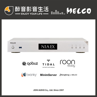 【醉音影音生活】日本 Melco N1A/2EX-H60 (6TB) 音樂伺服器/串流音樂播放機.音響專用NAS.公司貨