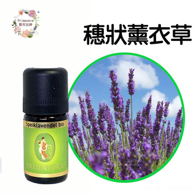 穗狀薰衣草5ml【 PRIMAVERA德國春天】 ※現貨供應※