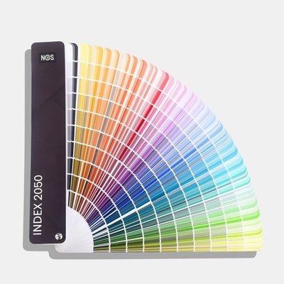 NCS INDEX 2050 COLOR 瑞典自然色彩系統可擕式色譜色卡(2050色扇形紙卡)原裝進口2022年最新版