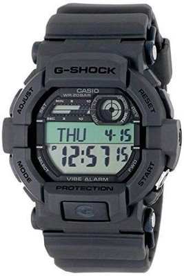 CASIO手錶公司貨G-SHOCK震動或是響音LED背光閃動 GD-350-8耐衝擊構造