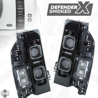 PowerFul UK英國進口 Defender 90\110 D250\P300 L663 2020+ 煙熏後尾燈套件
