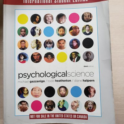 psychological science third edition