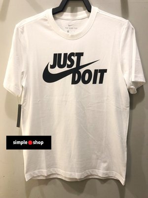 【Simple Shop】Nike Just Do It 短袖 NIKE短袖 大勾勾 JUT AR5007-100