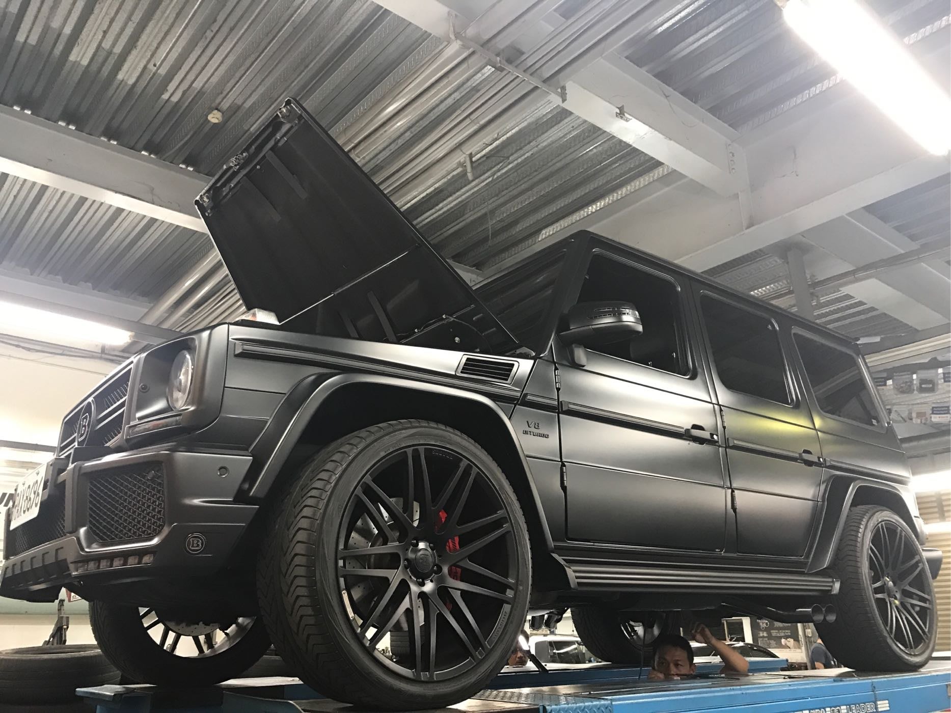 Benz W463 G 63amg 排氣管 G500 Brabus Yahoo奇摩拍賣