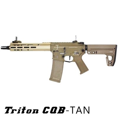 【BCS武器空間】海神 Triton CRF AEGR T-CRF 6mm 電槍 電動長槍 沙色-T-QRF-TAN
