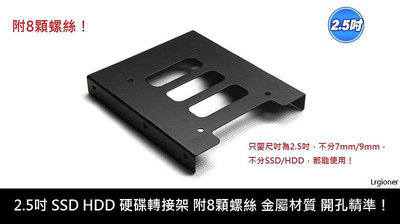 滿百出貨 含稅附發票 鐵製 現貨！ 2.5吋轉3.5吋 2.5轉3.5 支架 SSD HDD 支架 硬碟支架 硬碟轉接架