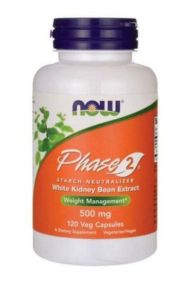 【預購】NOW Phase 2 專利白腎豆 120顆植物膠囊