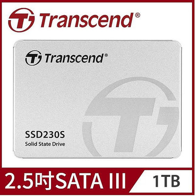 Transcend 創見 1TB SSD 230S 2.5吋 SATA III 1T 固態硬碟 SSD230S