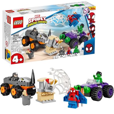 現貨 LEGO 樂高 4+系列 10782 Marvel-綠巨人和犀牛人的卡車決鬥 全新未拆 公司貨