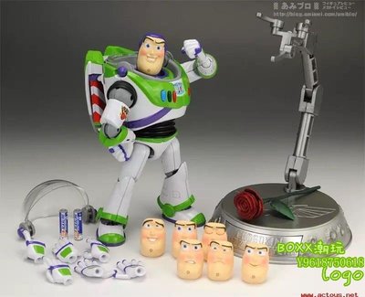 BOxx潮玩~正版 ToyStory  萬代 超合金 金屬 玩具總動員 巴斯光年