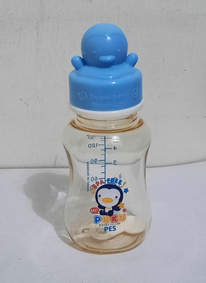 PUKU 藍色企鵝 PES 標準奶瓶/葫蘆奶瓶(藍)150ml