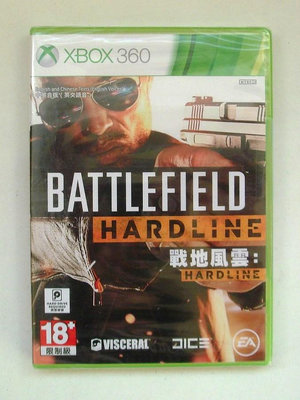 全新XBOX360 戰地風雲 強硬路線 中英合版 Battlefield Hardline