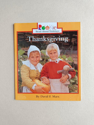 英文童書繪讀本 Thanksgiving  《Read About Holidays》【新書 未使用】