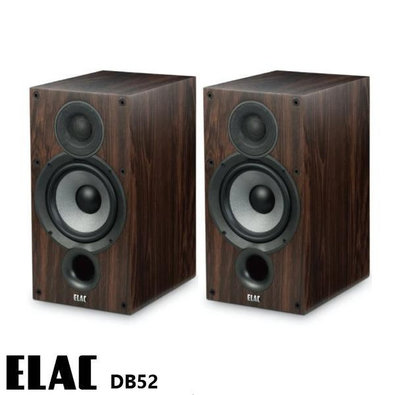全新僅此1組 ELAC Debut 2.0 DB52 5.25″ 書架式喇叭(釪鐶公司貨/保固2年)