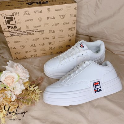 【Luxury】FILA FUNKY TENNIS 1998 厚底 小白鞋 百搭 休閒鞋 1TM00622 韓國代購