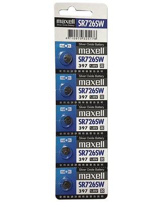 日本 Maxell 1.5V 鈕扣電池 SR726SW 水銀電池 電池