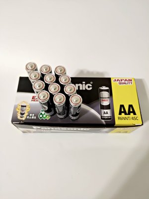【Panasonic 國際牌】錳乾電池  黑色3號 1.5V 規格:AA    (12入)