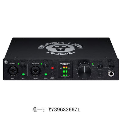 詩佳影音黑獅 Black Lion Audio Revolution 2x2 USB錄音編曲聲卡音頻接口影音設備