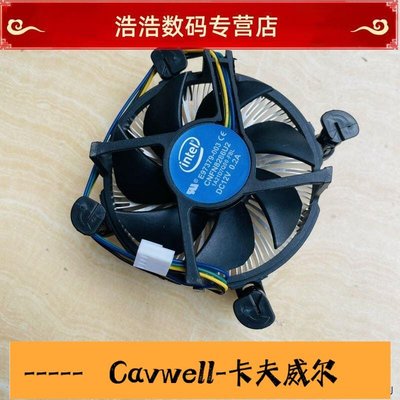 Cavwell-工廠低價全新散熱器台式機CPU風扇775 1150 1151 1155針i3 i5-可開統編