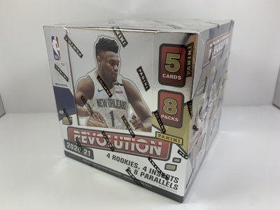 2020-21 Panini NBA Revolution Factory Sealed Hobby Box 盒卡