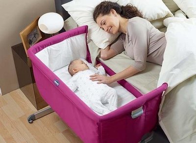 媽媽寶寶出售二手義大利Chicco✿Next 2 Me多功能移動舒適嬰兒床