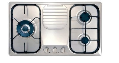 ＊魔法廚房＊義大利進口BEST GH7050-R嵌入式三口 高效能瓦斯爐 不鏽鋼 GH7050-L