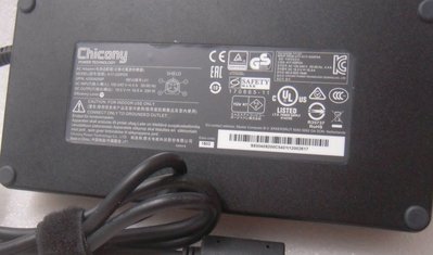 chicony群光原廠 19.5V 16.9A 330W 變壓器 DC接 頭(圓頭四孔)適用各種廠牌筆電